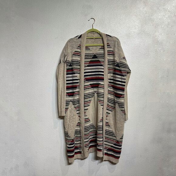 Urban Outfitters Silence + Noise Long Duster Cardigan Sz S - Picture 2 of 12